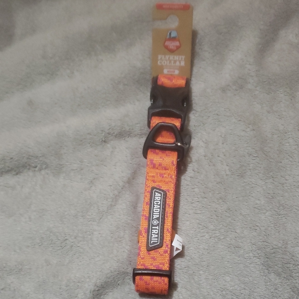 Arcadia Trail Orange Dog Collar